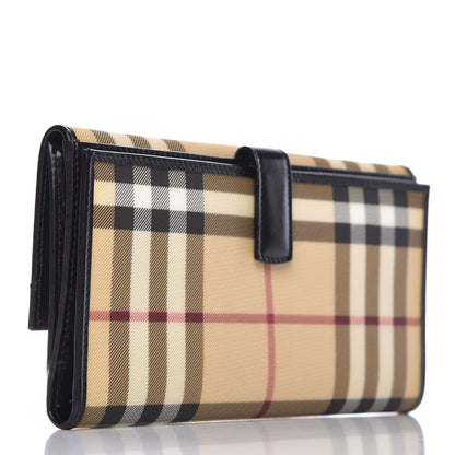 Burberry House Check Continental Wallet Black 3 of 9