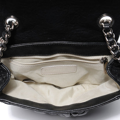 Chanel Washed Lambskin Mini Chain Around Messenger Black 7 of 7