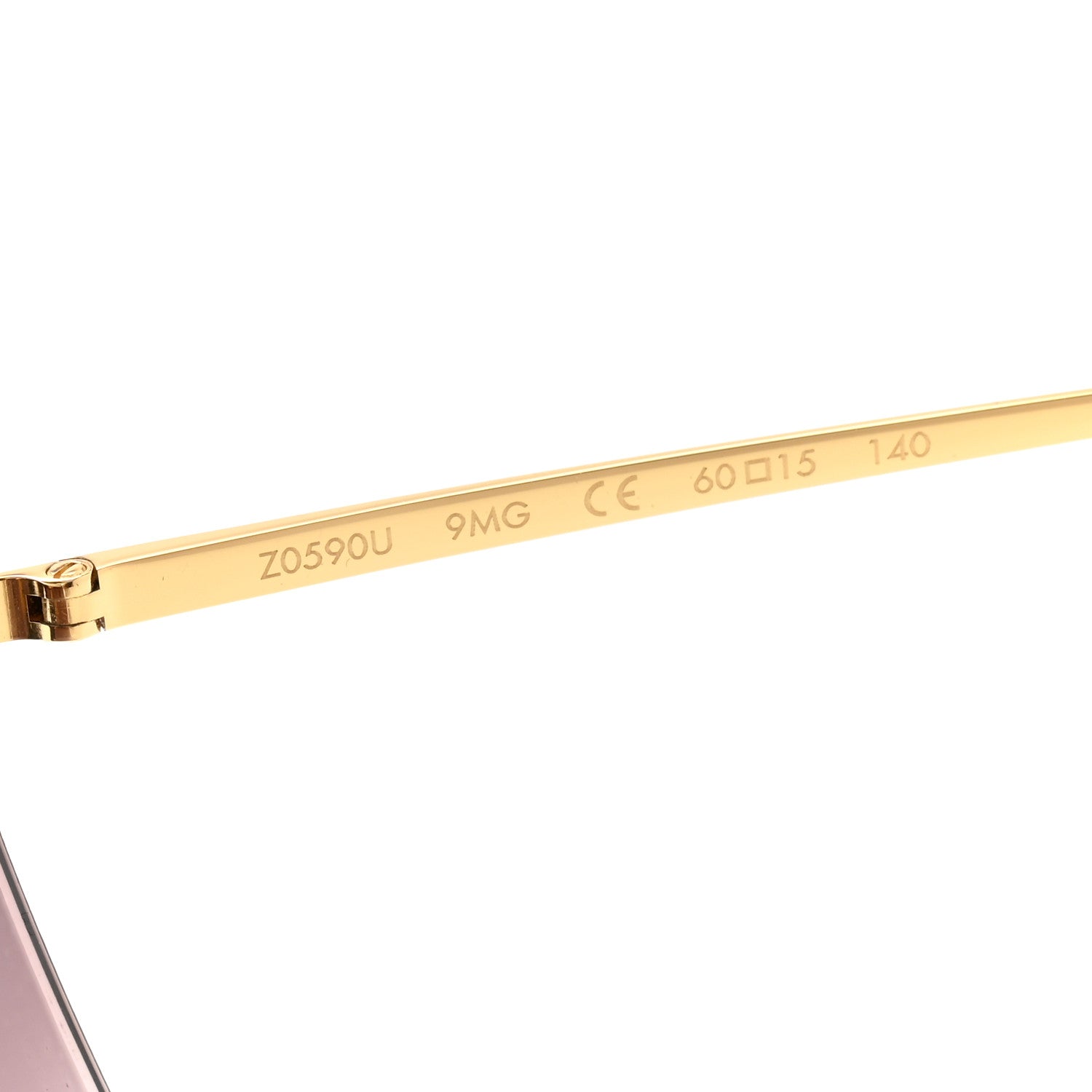 Louis Vuitton Sunglasses Z0590U Brown Glitter 7 of 9