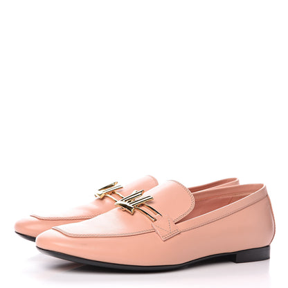 Louis Vuitton Calfskin Upper Case Flat Loafer 37 Rose Clair 4 of 9