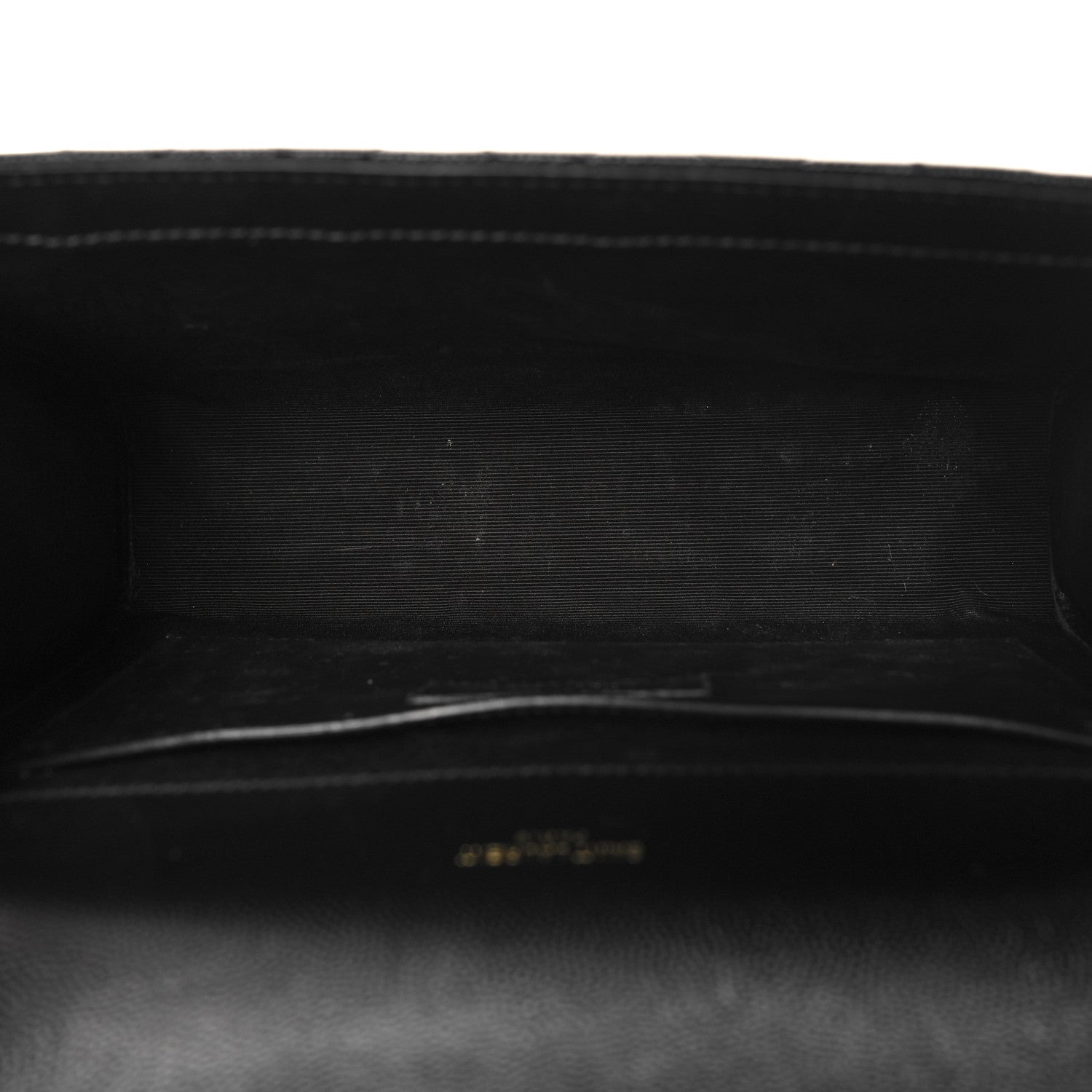 Saint Laurent Grain De Poudre Textured Mixed Matelasse Triquilt Medium Monogram Satchel Black 5 of 11
