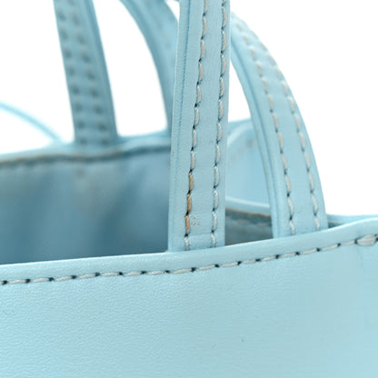 Telfar Vegan Leather Small Shopping Bag Pool Blue 12 of 14