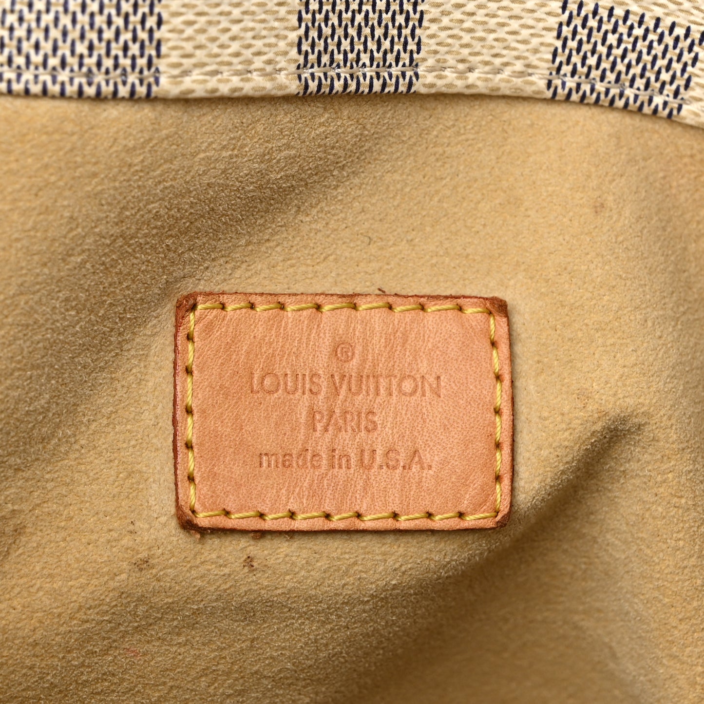 Damier Azur Artsy MM