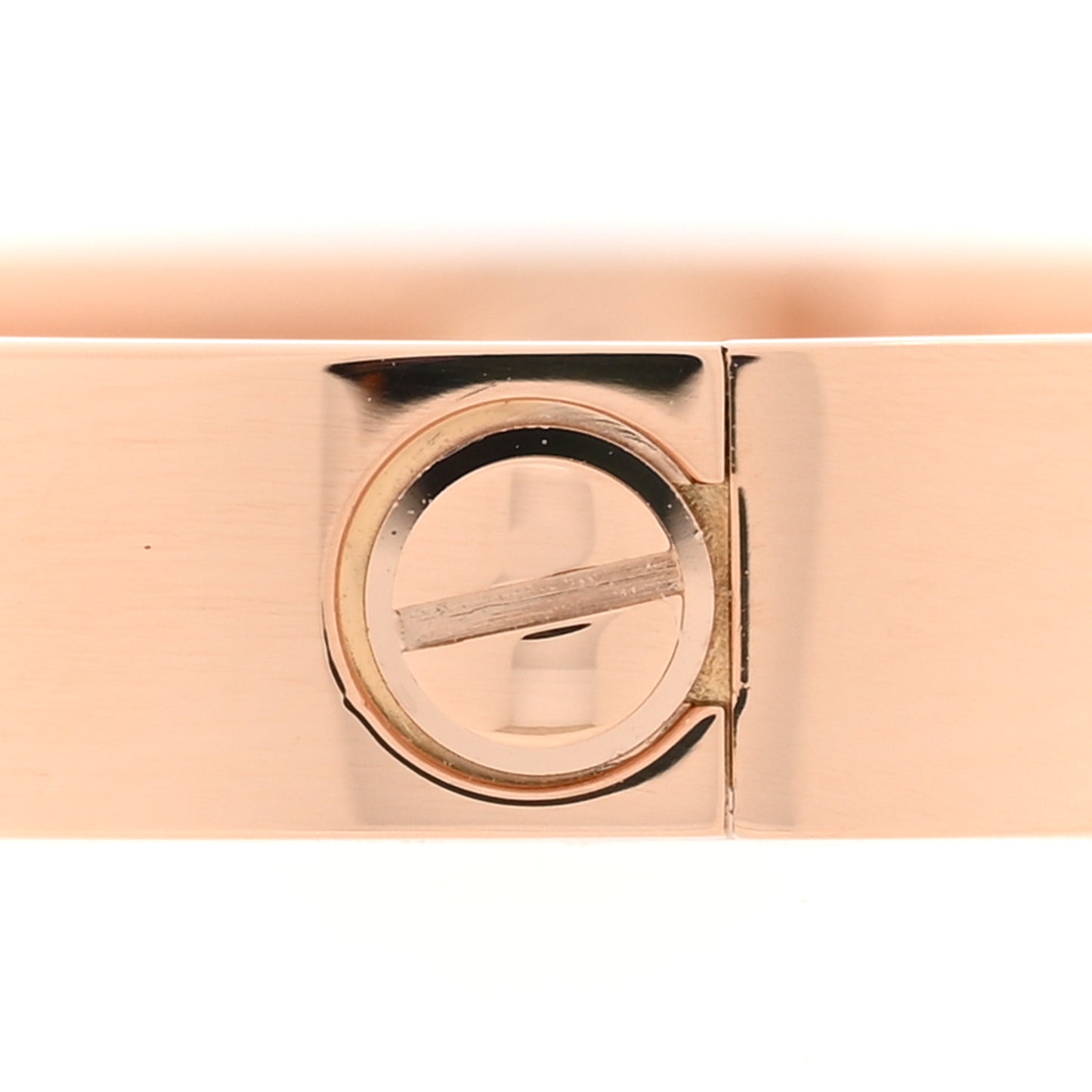18K Pink Gold LOVE Bracelet 17