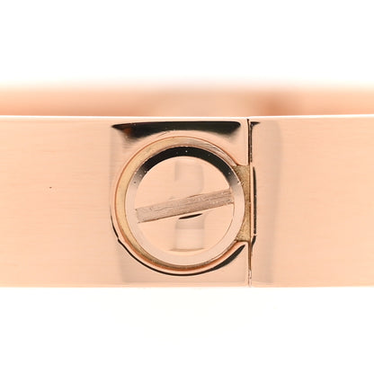Cartier 18K Pink Gold LOVE Bracelet 17 5 of 8