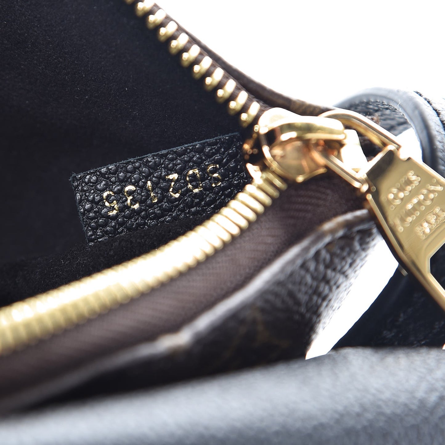 Monogram Twice Pochette Black