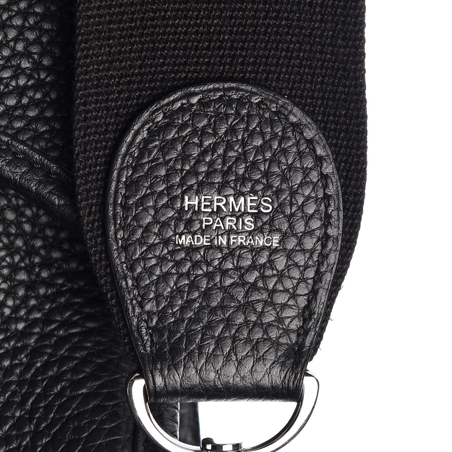 Hermes Taurillon Clemence Evelyne III PM Black 8 of 11