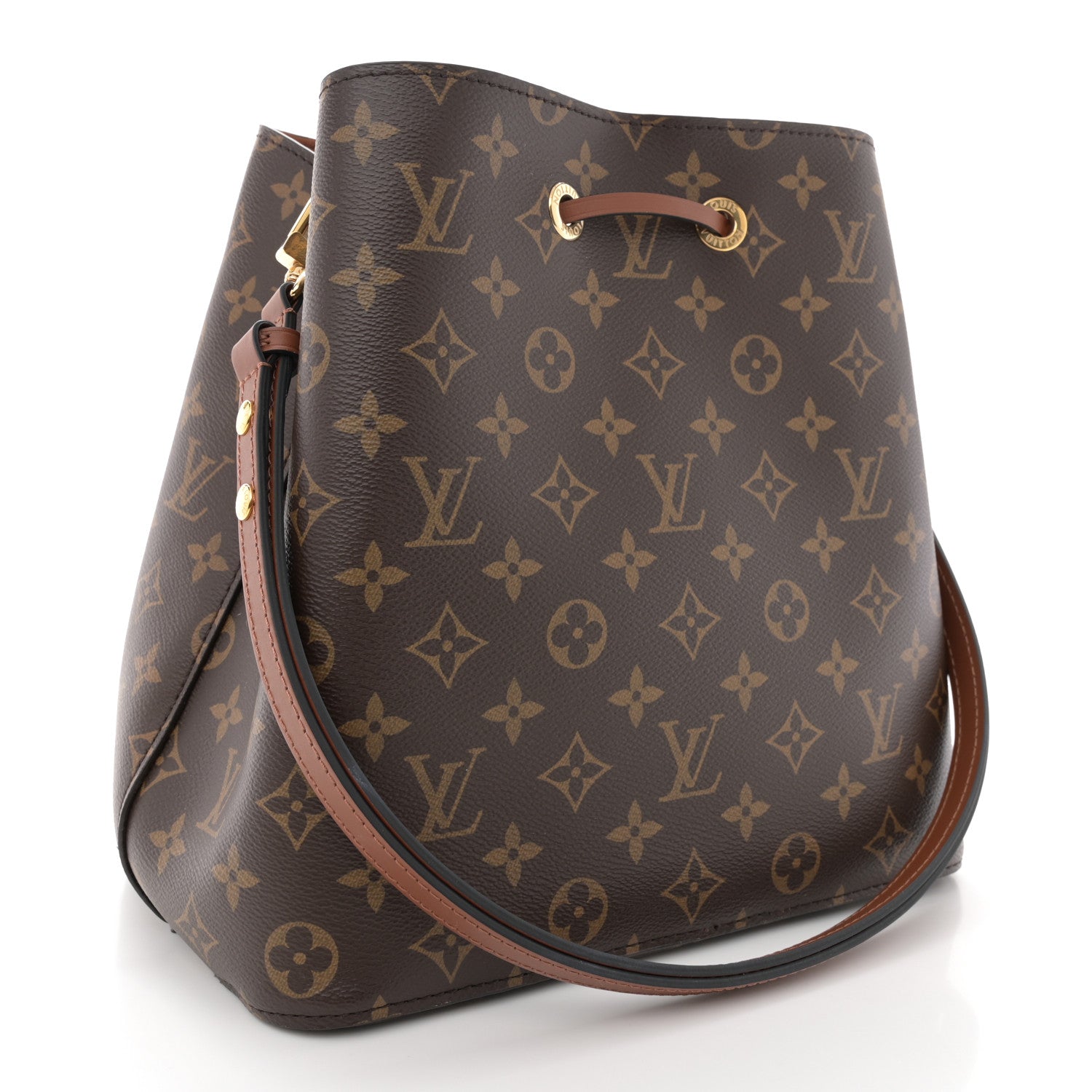 Louis Vuitton Monogram Neonoe MM Caramel 3 of 10