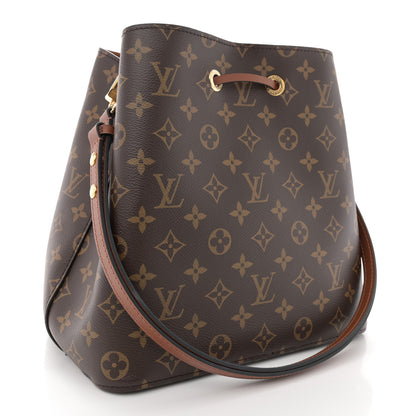 Louis Vuitton Monogram Neonoe MM Caramel 3 of 10