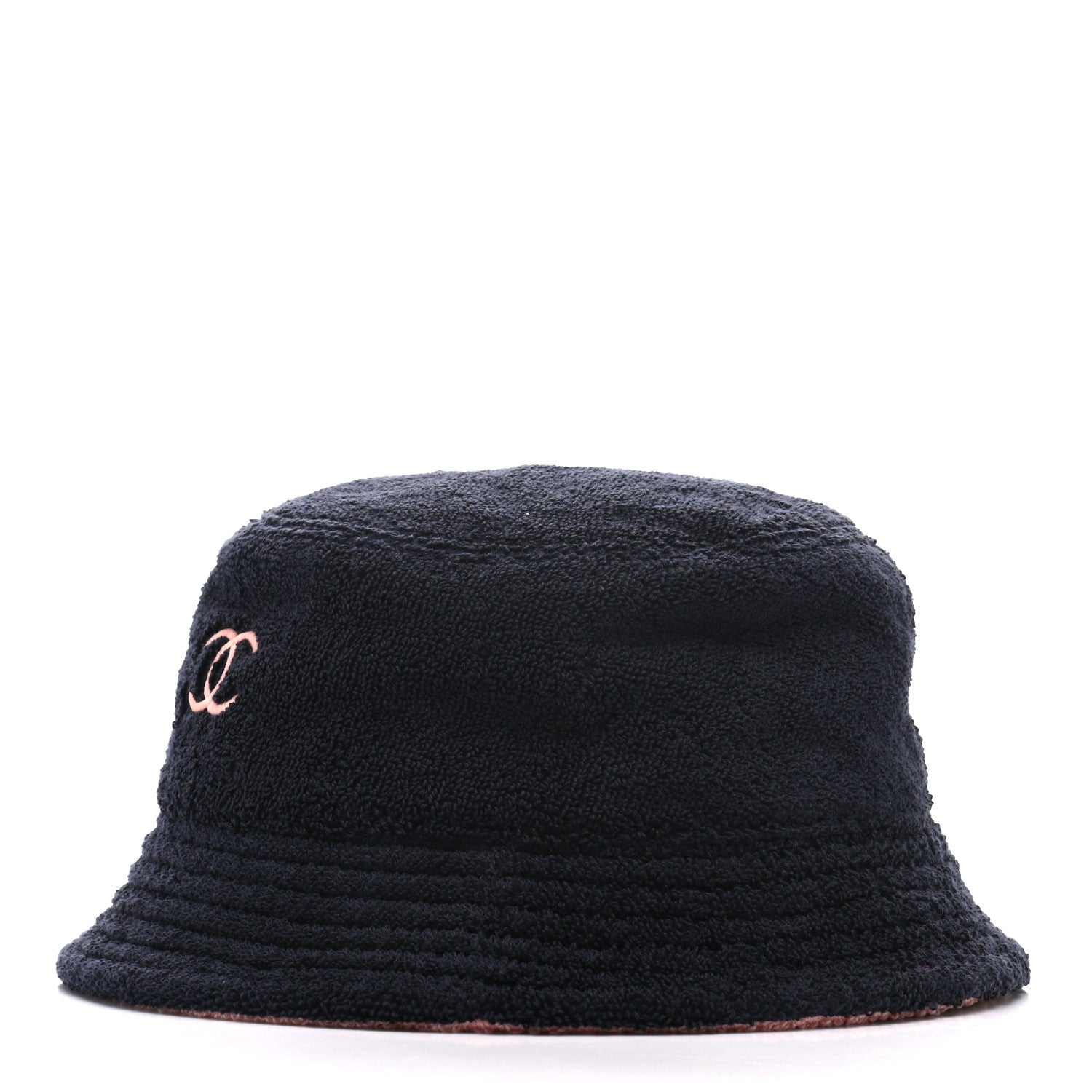 Chanel Cotton Terry Cloth CC Bucket Hat M 4 of 8