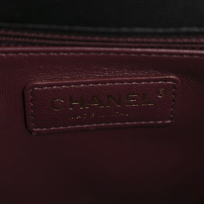 Chanel Caviar Quilted Small Coco Handle Flap Black 6 of 15