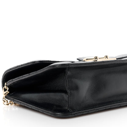 Christian Dior Lambskin Cannage Miss Dior Promenade Pouch Black 10 of 11
