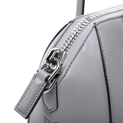 Givenchy Sugar Goatskin Mini Antigona Pearl Grey 16 of 23