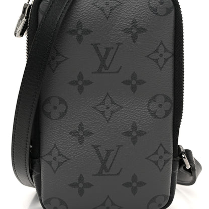 Louis Vuitton Monogram Eclipse Reverse Double Phone Pouch 8 of 12