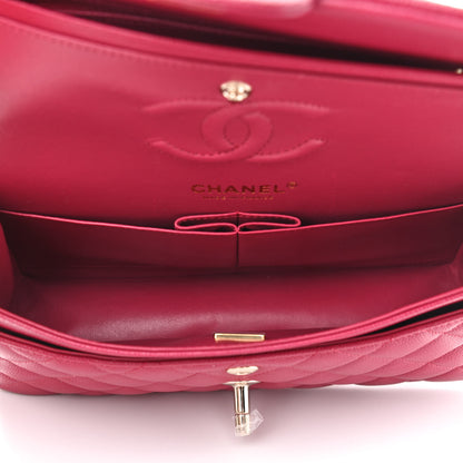Chanel Caviar Quilted Small Double Flap Dark Pink 5 of 10