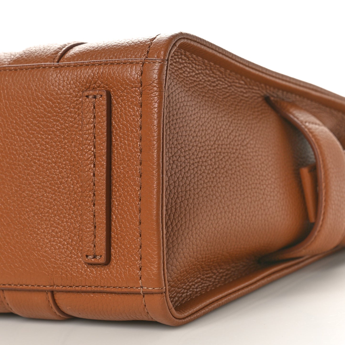 Grained Calfskin Medium The Tote Bag Argan Oil