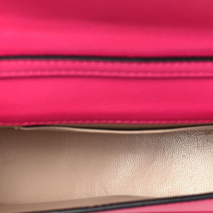Chloe Calfskin Small Nile Bracelet Minaudiere Bag Fuchsia Rose 5 of 9
