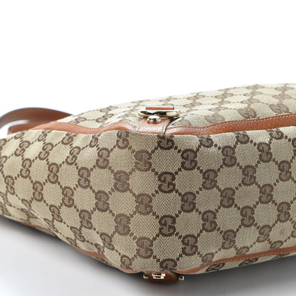 Gucci Monogram Abbey Small Tote Brown 5 of 10
