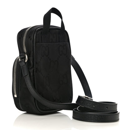 Gucci Econyl Nylon Monogram Off The Grid Shoulder Bag Black 2 of 11