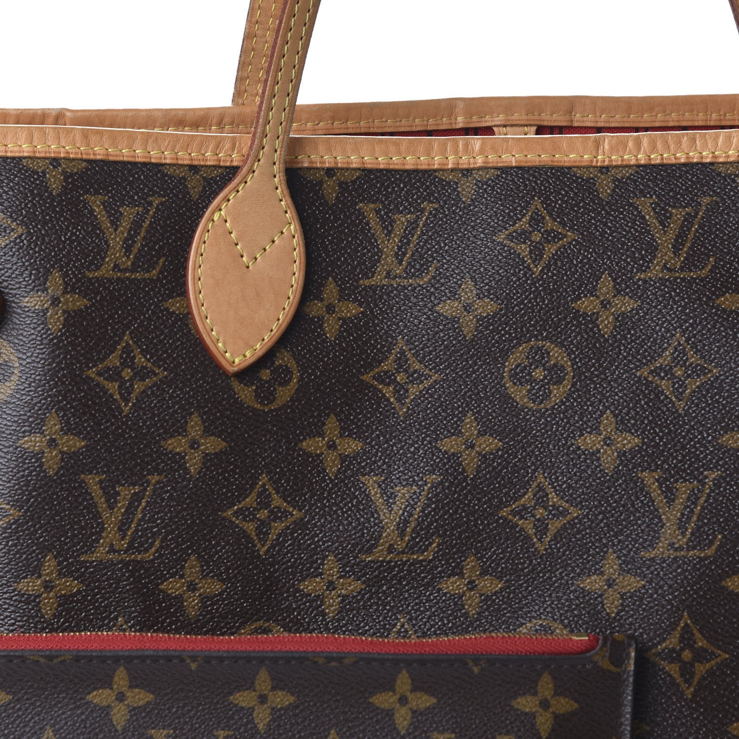 Monogram Neo Neverfull MM Cherry