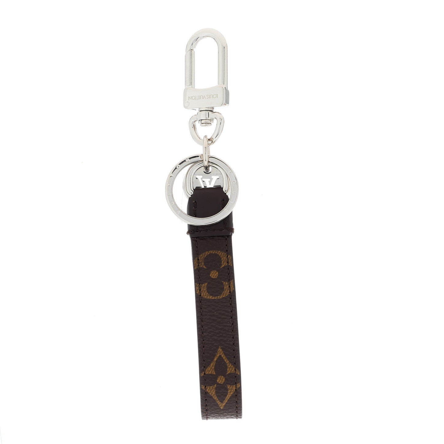 Monogram Slim Dragonne Bag Charm Key Holder