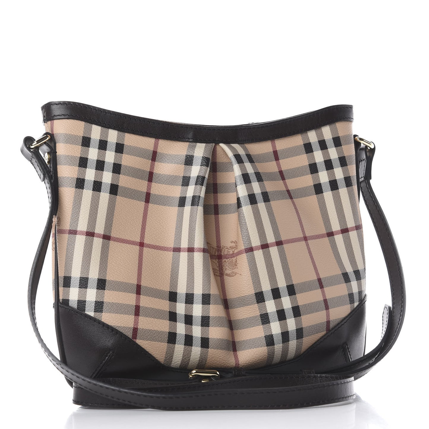 Haymarket Check Hartham Shoulder Bag Chocolate