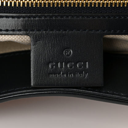 Gucci Boarded Dyana Lux Calfskin Bi-Color Medium Jackie 1961 Hobo Red Mineral Blue 6 of 10