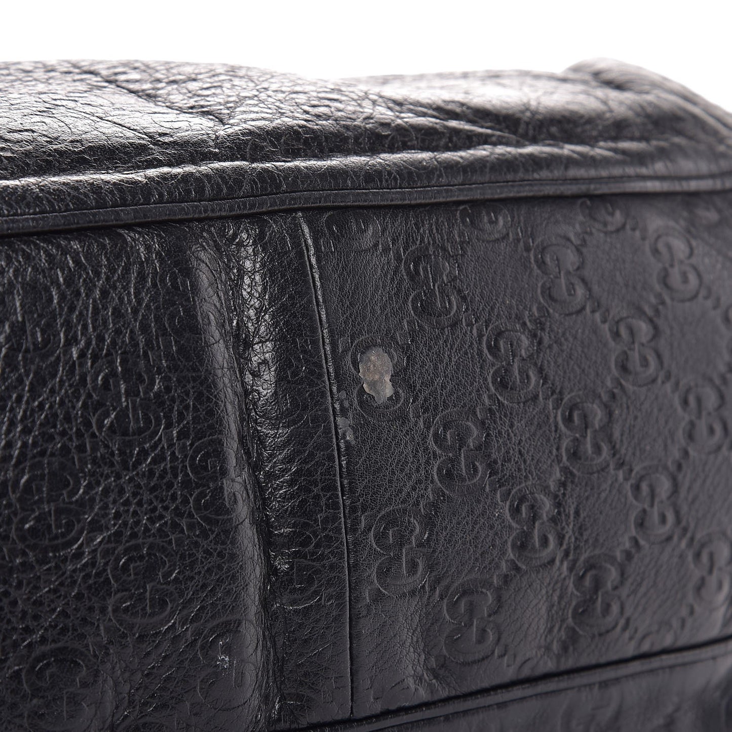Guccissima Large New Ladies Web Hobo Black