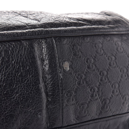 Gucci Guccissima Large New Ladies Web Hobo Black 8 of 11
