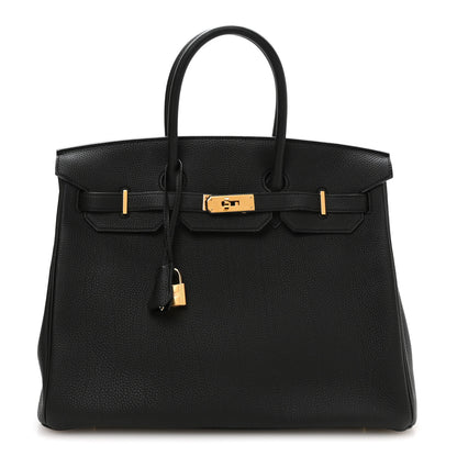 Hermes Togo Birkin 35 Black 1 of 10