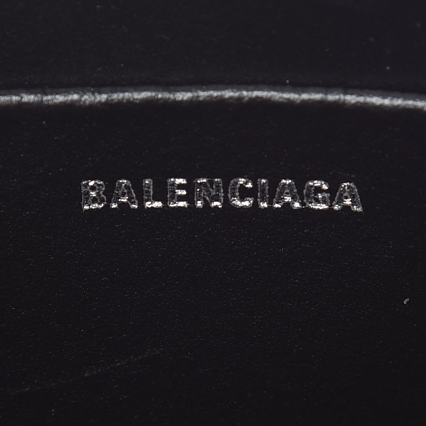 Calfskin Logo S Everyday Camera Bag Black