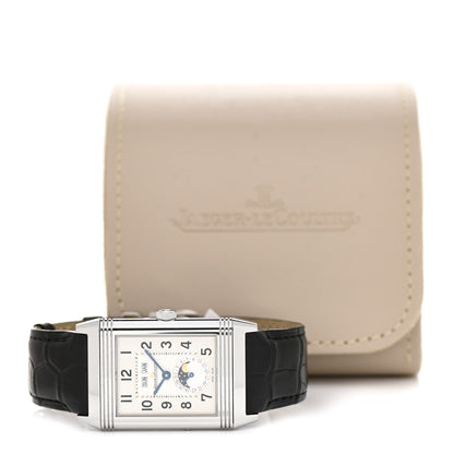 Jaeger-LeCoultre Stainless Steel Alligator 30mm Grande Reverso Calendar Manual Winding Watch Q3758420 7 of 7