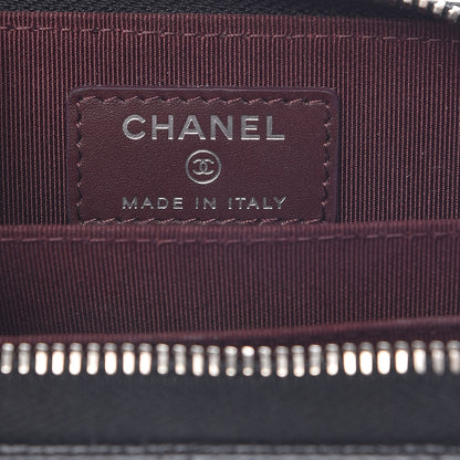 Chanel Caviar Quilted Zip Coin Purse Black 6 of 8