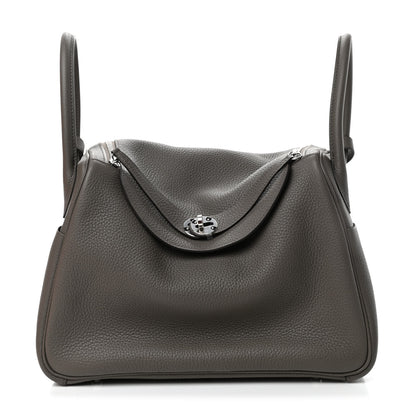 Hermes Taurillon Clemence Lindy 30 Etain 1 of 4
