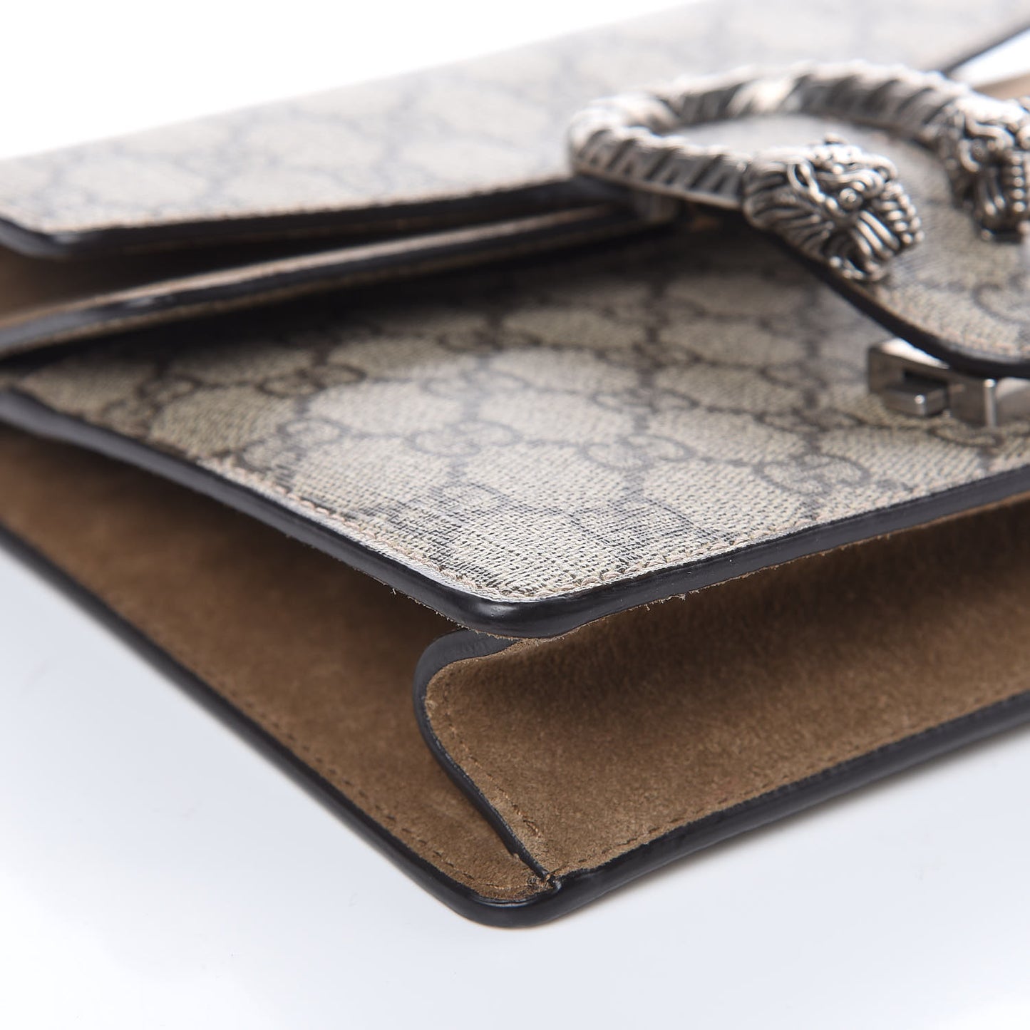 GG Supreme Monogram Mini Dionysus Shoulder Bag Taupe