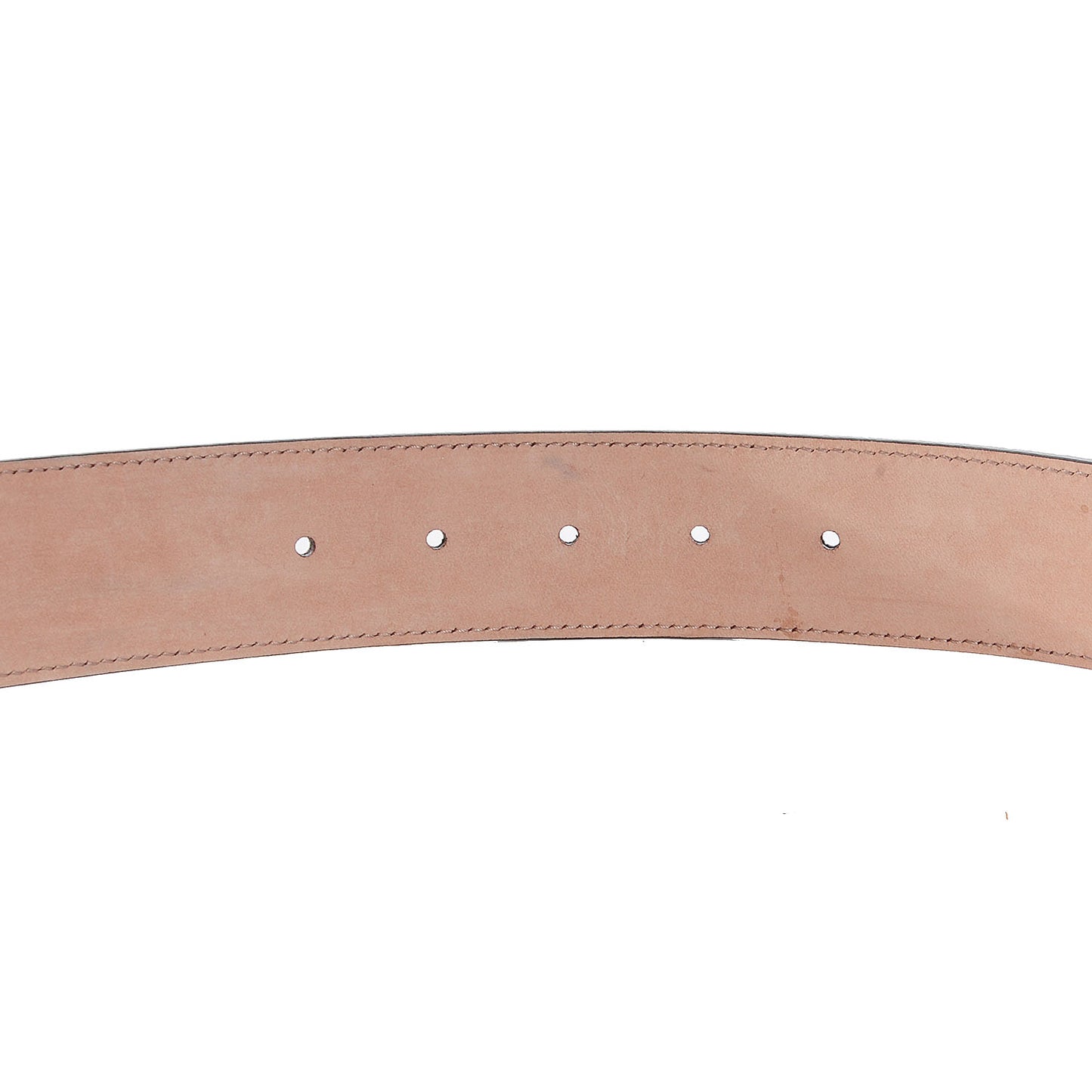 Leather Monogram Interlocking G Belt 90 36 Dark Brown
