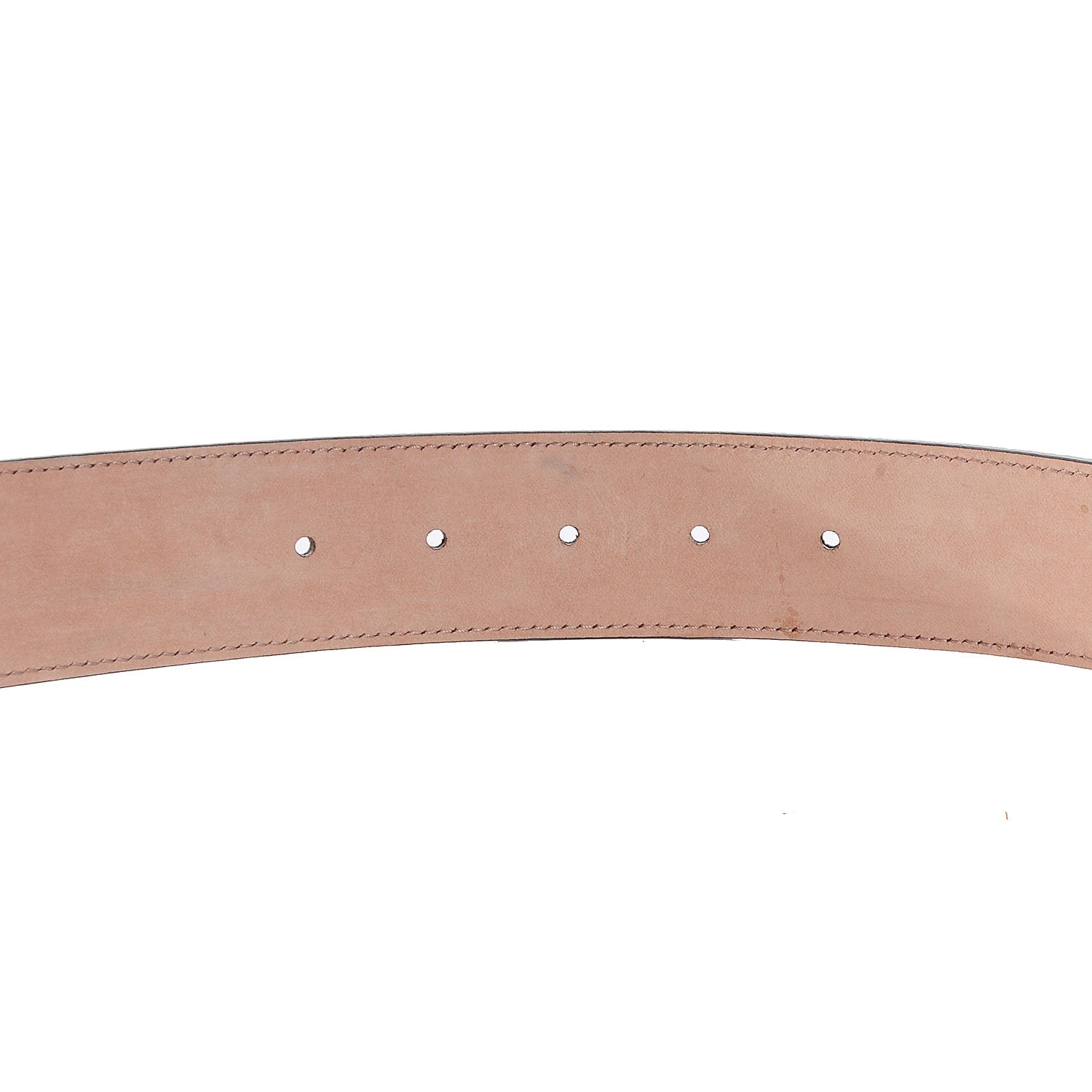Gucci Leather Monogram Interlocking G Belt 90 36 Dark Brown 4 of 4