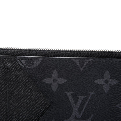 Louis Vuitton Monogram Eclipse Taiga Coin Card Holder 7 of 10