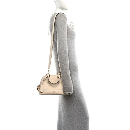 Louis Vuitton Monogram Empreinte Alma BB Hazelnut Couture Creme 2 of 10