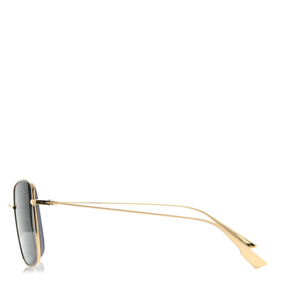 Christian Dior Metal Stellaire 1 Square Sunglasses Gold 3 of 10
