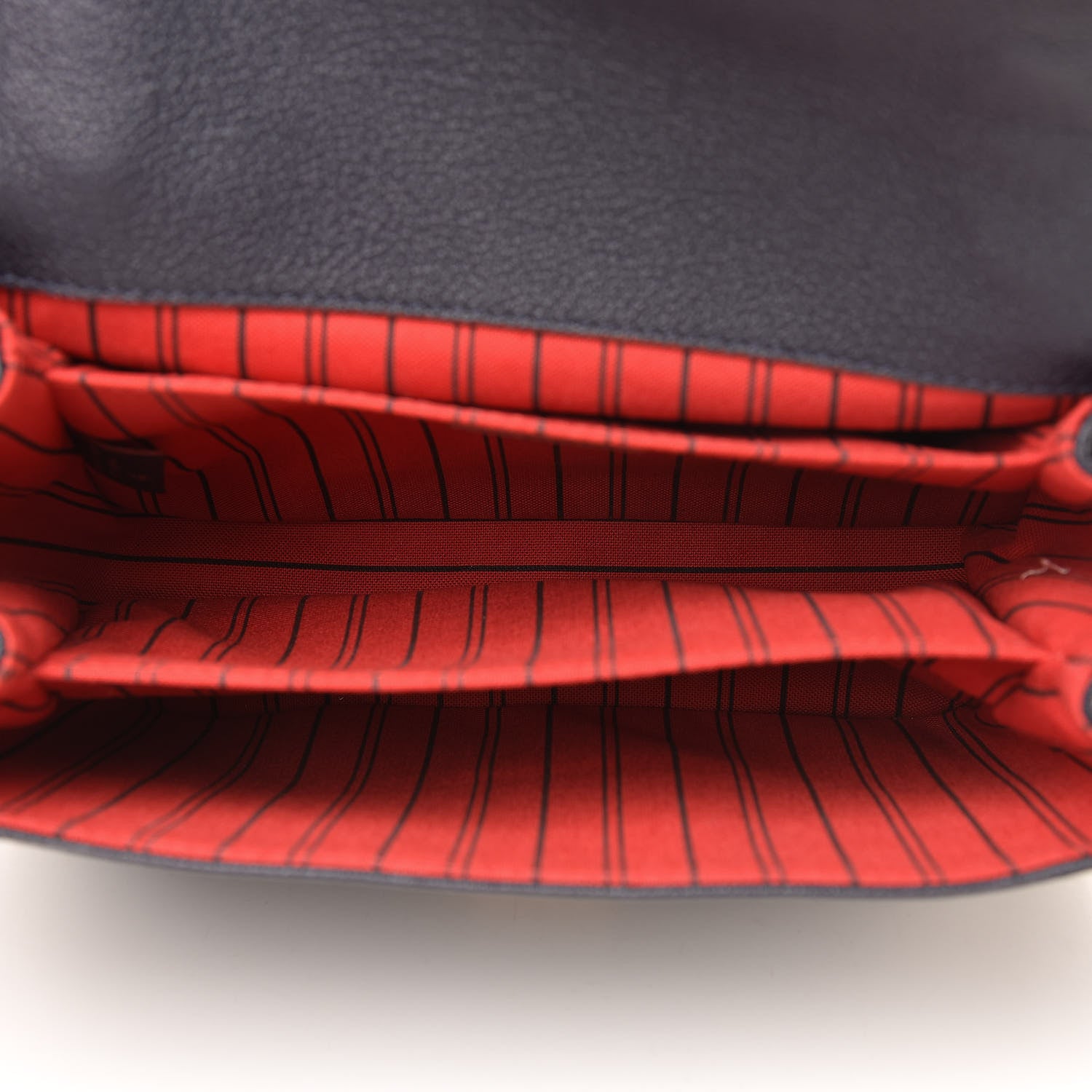 Louis Vuitton Empreinte Pochette Metis Marine Rouge 5 of 11