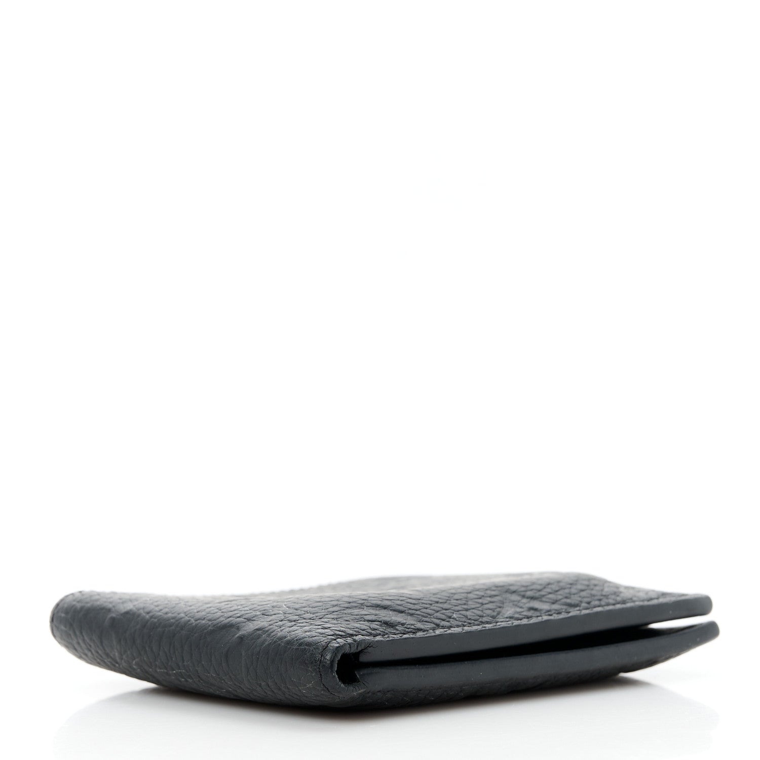 Louis Vuitton Taurillon Slender Wallet Black 4 of 11