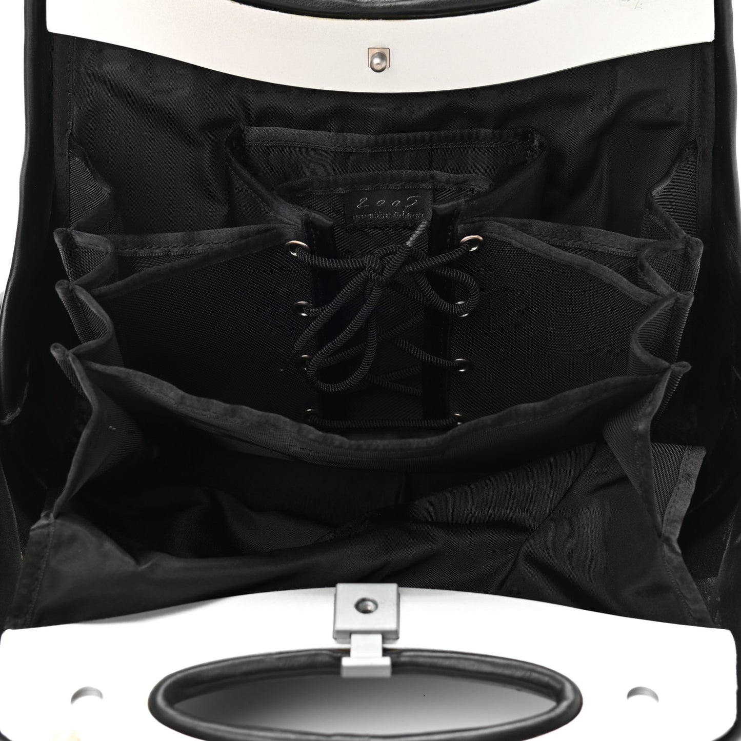 Lambskin Millennium 2005 Hard Case Bag Black