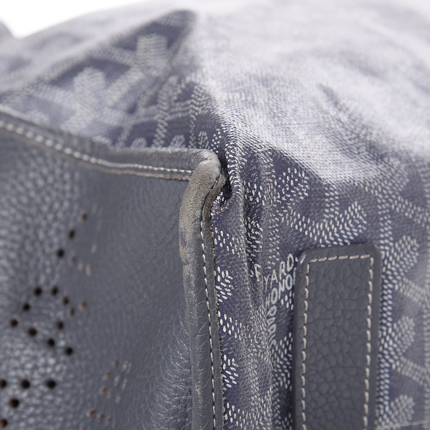 Goyard Goyardine Sac Hardy Pet Carrier PM Grey 26 of 29