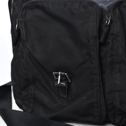 Prada Tessuto Nylon Messenger Bag Black 11 of 22