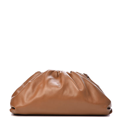 Bottega Veneta Smooth Butter Calf The Pouch Oversized Clutch Cammello 1 of 10