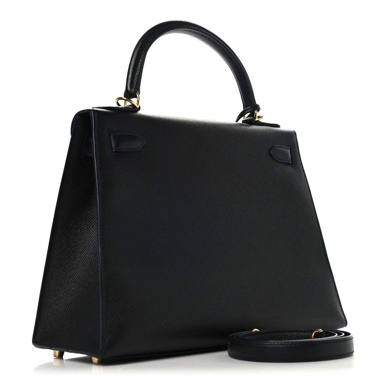 Hermes Epsom Kelly Sellier 28 Black Black 3 of 13