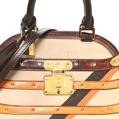 Louis Vuitton Transformed Canvas Time Trunk Alma BB Beige 7 of 9