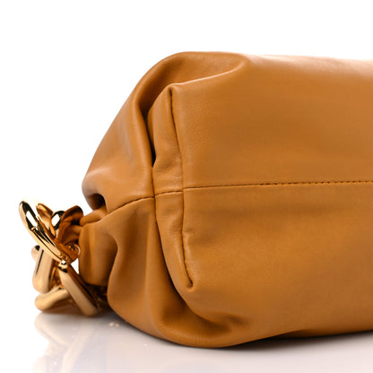 Bottega Veneta Calfskin The Pouch Chain Ocra 7 of 12