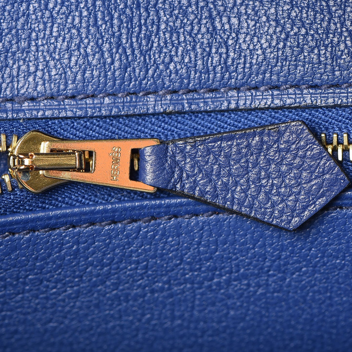 Taurillon Novillo Birkin 25 Bleu Saphir